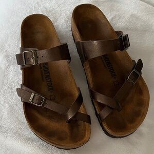 Birkenstock Women Brown Sandals size 41